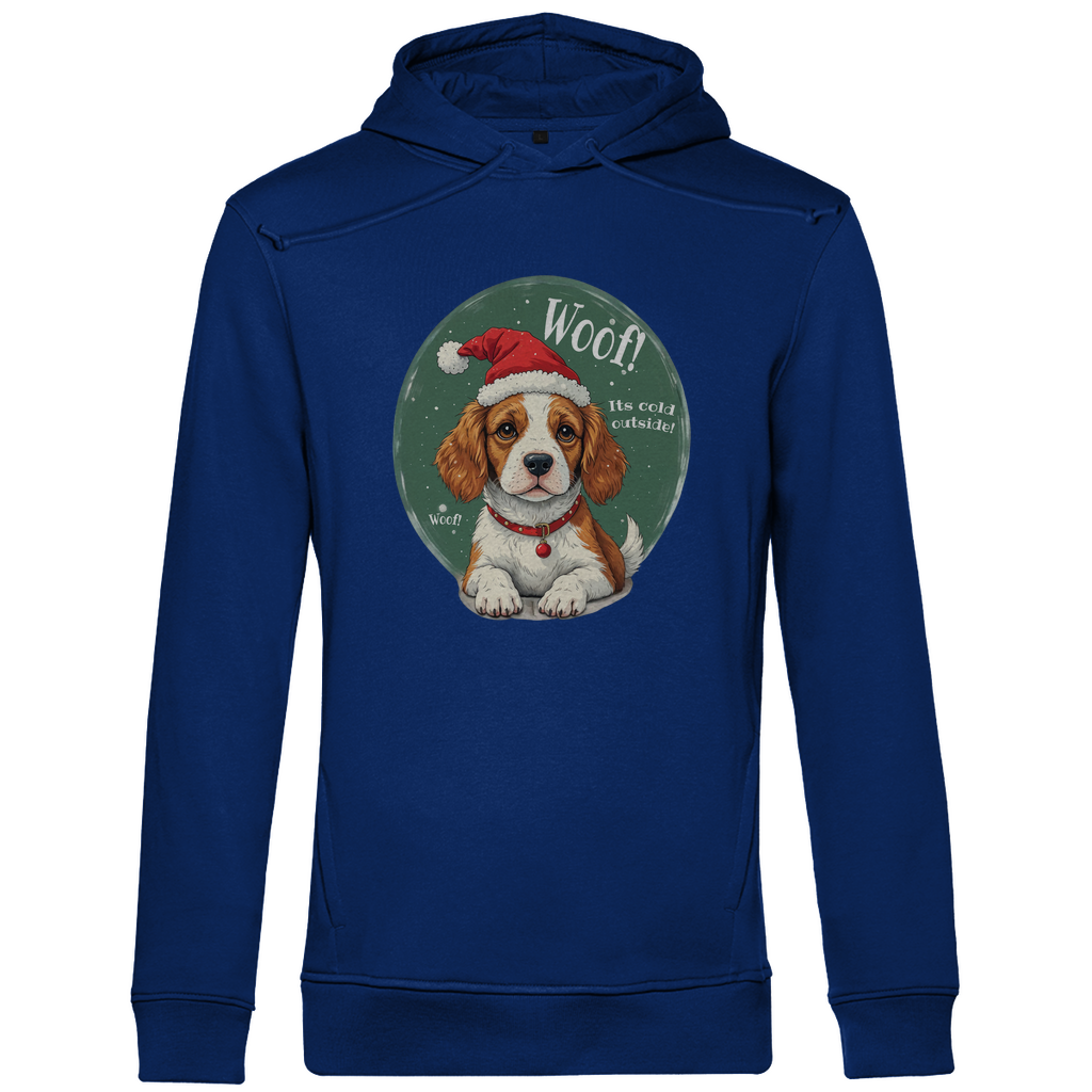 Wuff und Weihnachten - Bio-Hoodie für Herren-Weihnachten