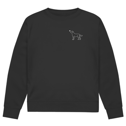 Labrador mit Herz - Bio-Sweatshirt für Herren