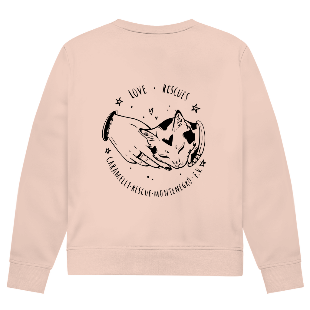 Love Rescues  - Unisex Sweatshirt | Caramelli | Beidseitig |Winter Kollektion