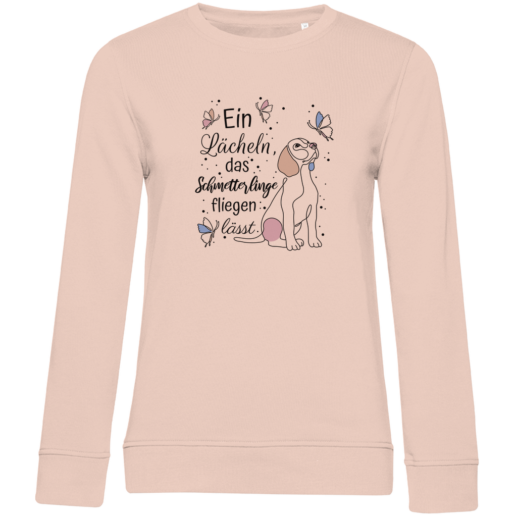 Schmetterlinge - Bio-Sweatshirt für Damen