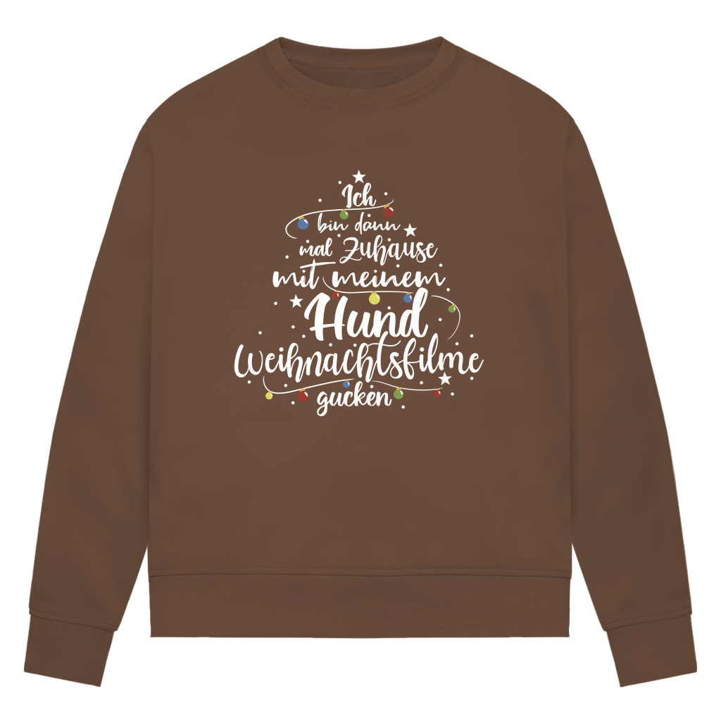 Weihnachtsfilme - Bio-Sweatshirt für Damen