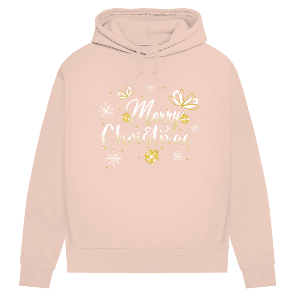 Merry Christmas - Bio-Hoodie für Damen