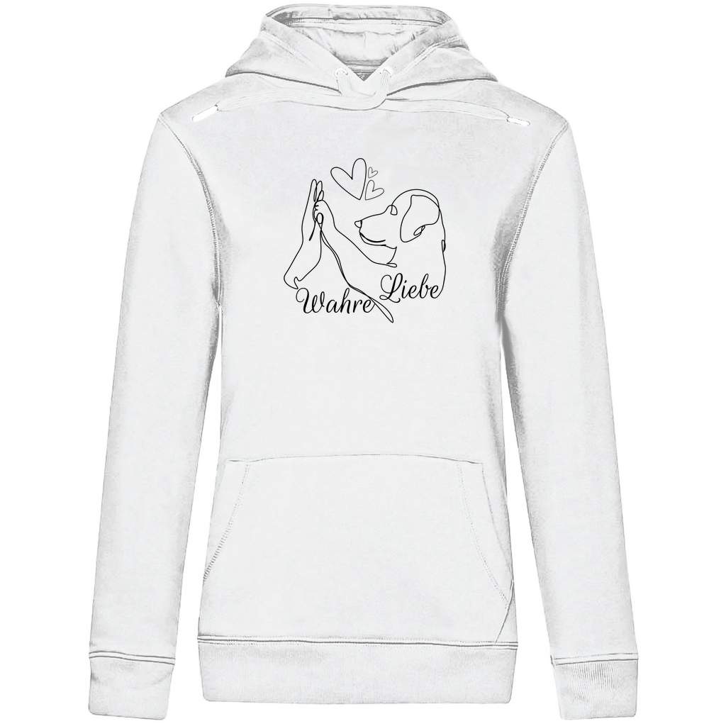 Meine Wahre Liebe -  Bio-Hoodie für Damen