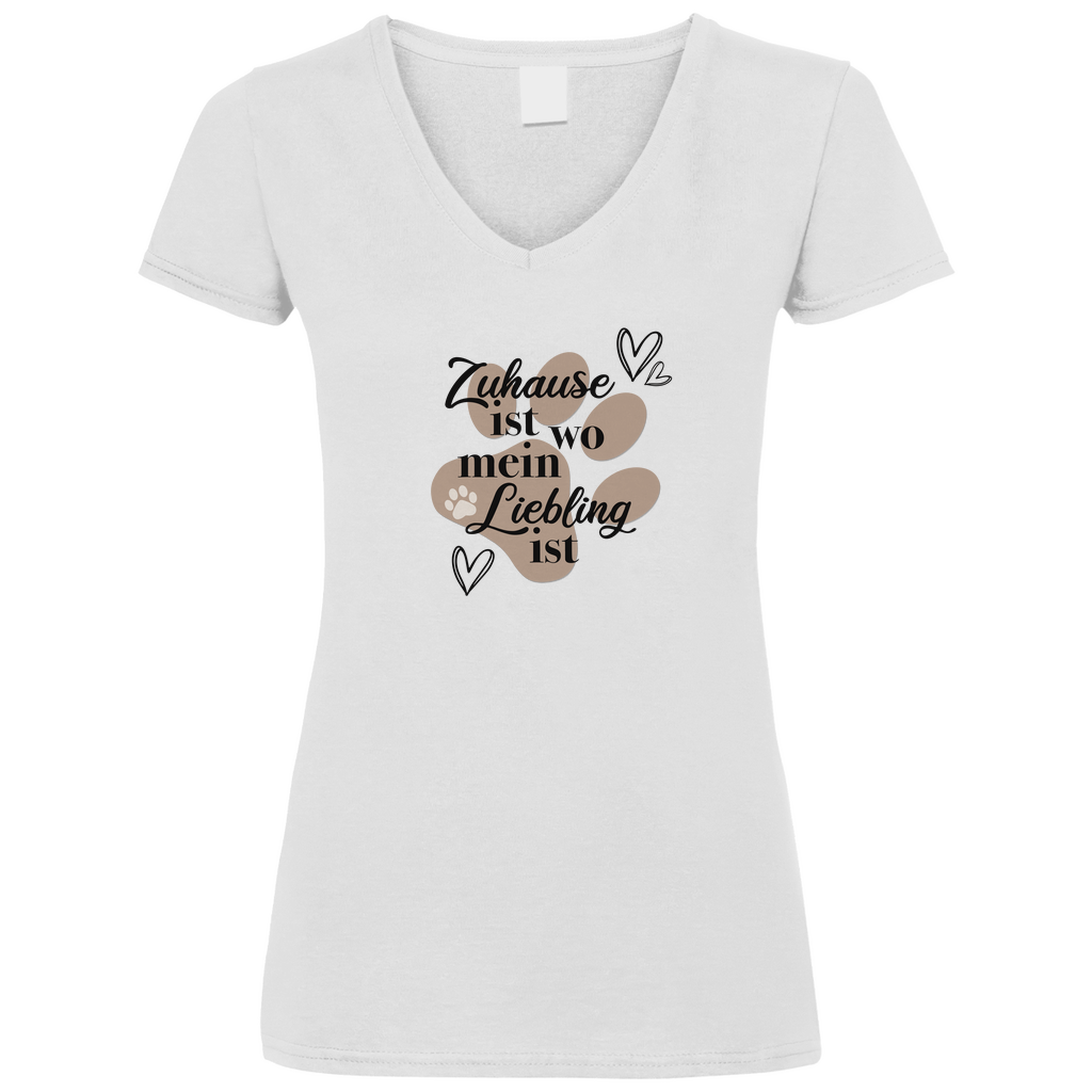 Liebling - V-Shirt für Damen