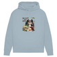 Bücherwurm - Bio-Hoodie für Damen