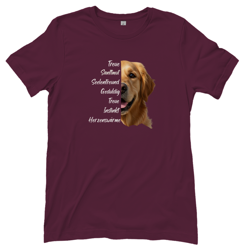 Golden Retriever - T-Shirt für Damen