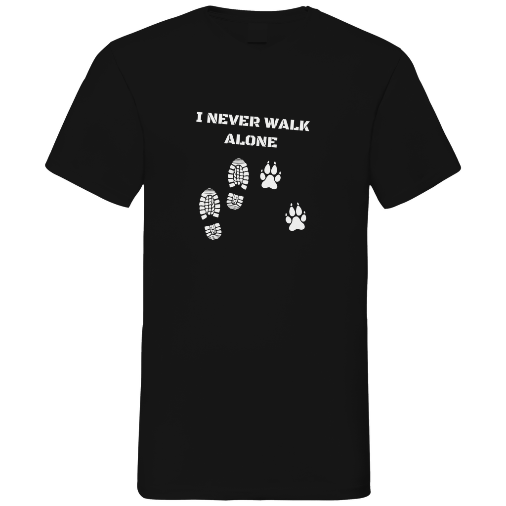 I Never Walk Alone -  V-Shirt für Herren