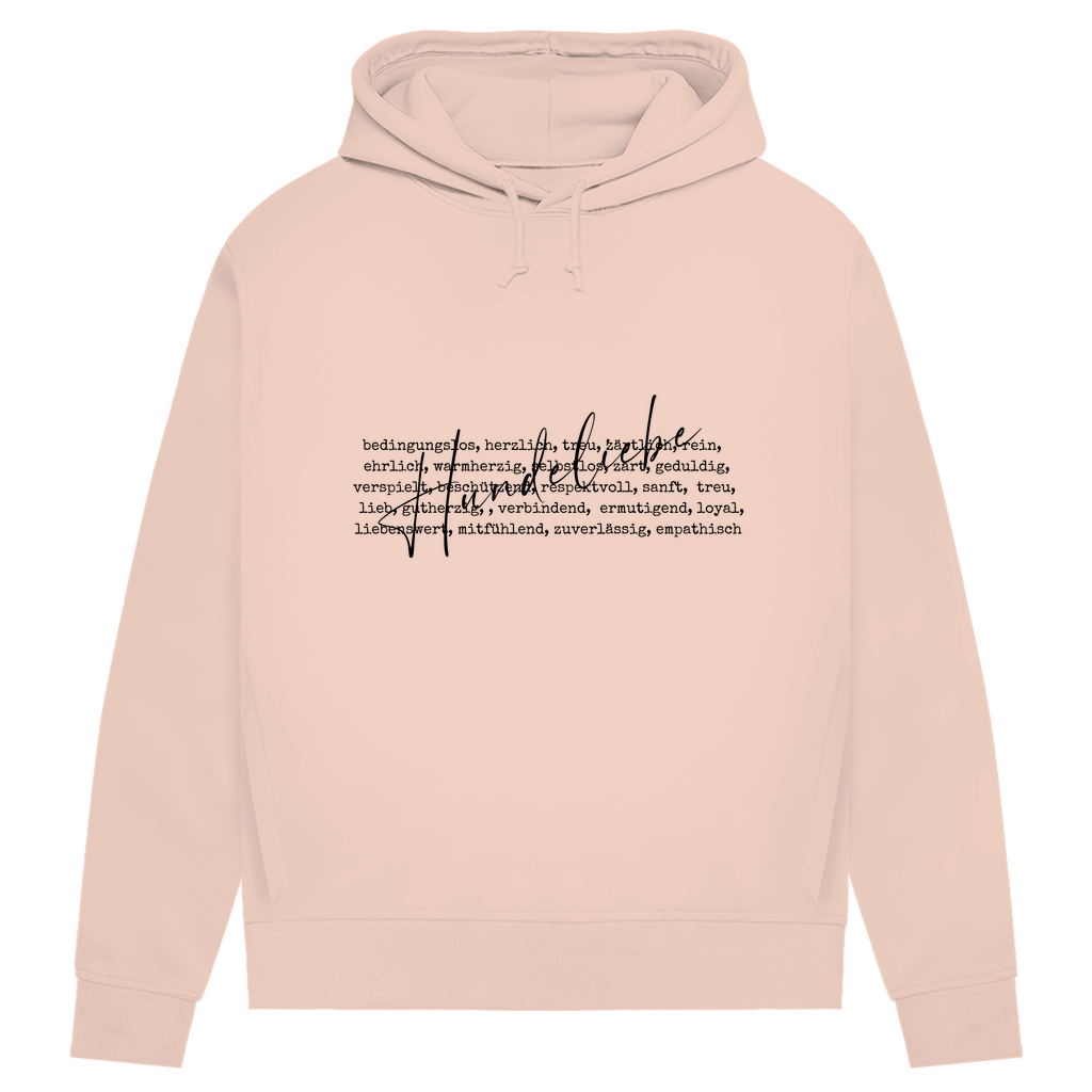 Hunde Liebe ist... - Bio-Hoodie für Damen