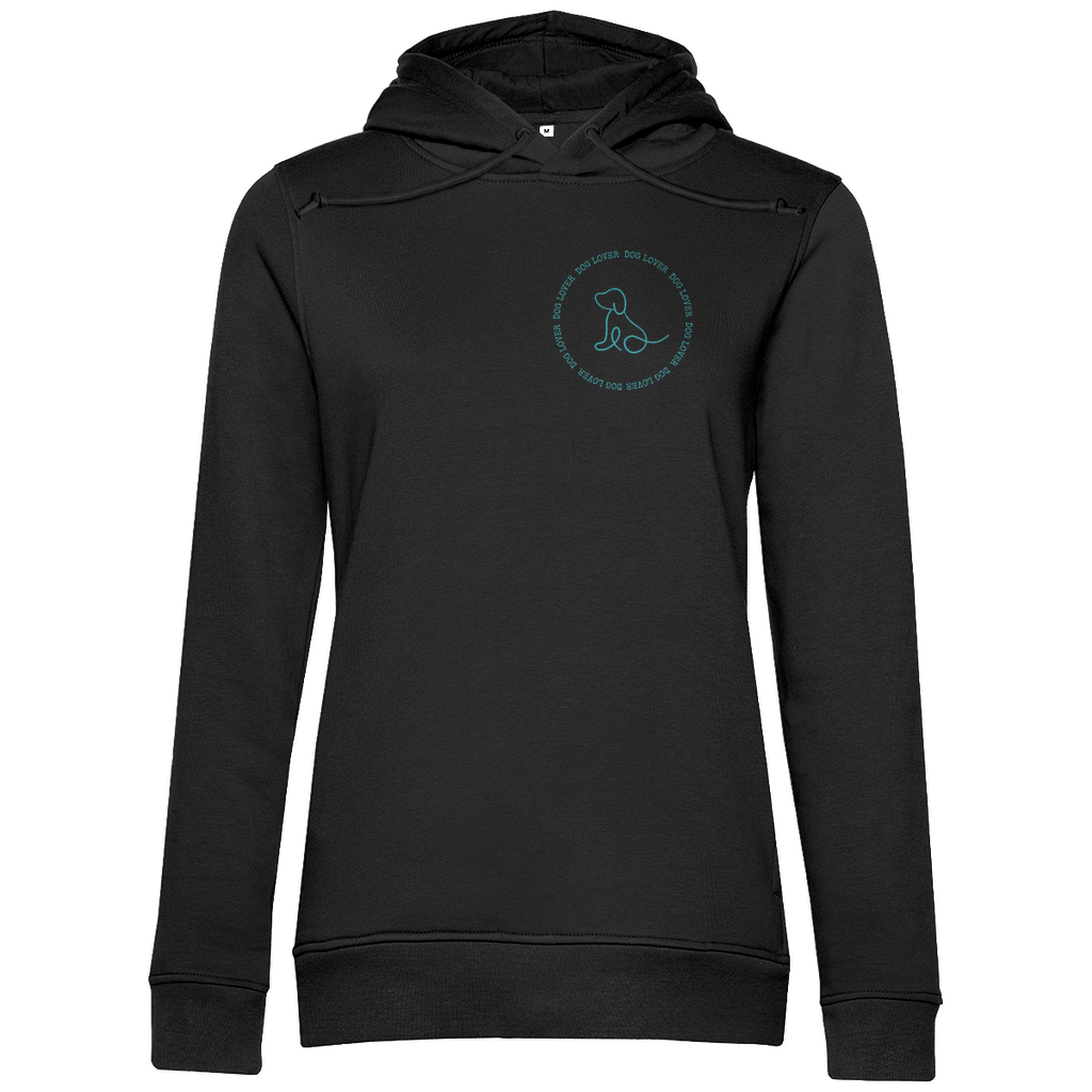 Dog Lover - Bio-Hoodie für Damen
