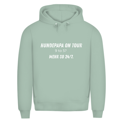 Herren Premium Bio Hoodie Vollzeit-Hundepapa