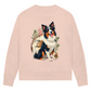 Dogs & Pines - Bio-Sweatshirt für Damen