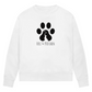 Herz und Pfötchen - Bio-Sweatshirt für Damen