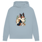 Dogs & Pines- Bio-Hoodie für Damen
