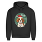 Wuff und Weihnachten - Bio-Hoodie für Herren