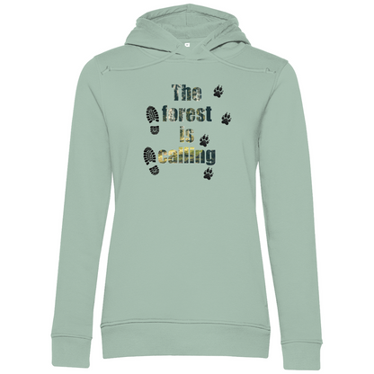 Forest Calling - Bio-Hoodie für Damen