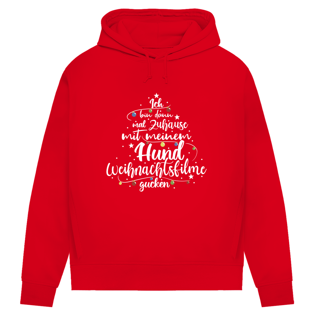 Weihnachtsfilme - Bio-Hoodie für Damen