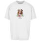 Flower Australian Shepherd - Oversize T-Shirt Unisex - Dein Wunschtext