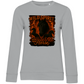 Black & Fire Horse - Bio-Sweatshirt für Damen