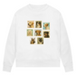 Briefmarken - Bio-Sweatshirt für Damen