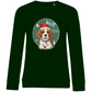 Wuff und Weihnachten - Bio-Sweatshirt für Damen-Weihnachten