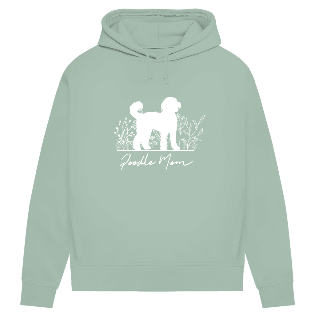 Pudel Mom - Bio-Hoodie für Damen