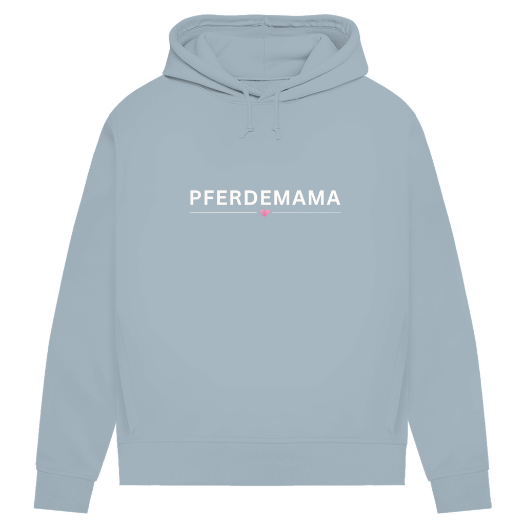 Pferdemama - Bio-Hoodie für Damen