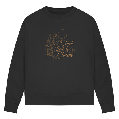 Vier Pfoten - Bio-Sweatshirt für Damen