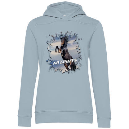 No Limits - Bio-Hoodie für Damen