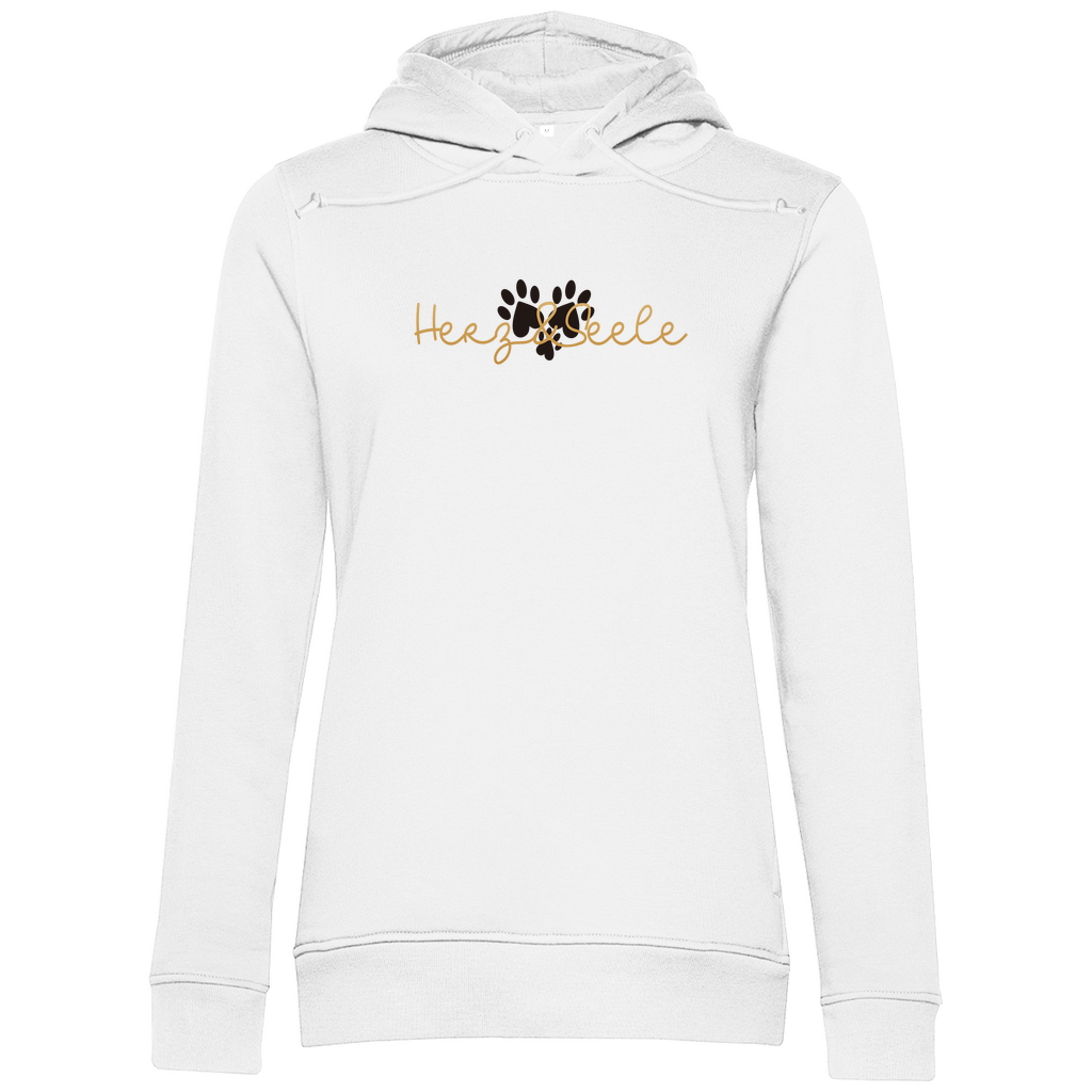 Herz und Seele -Bio-Hoodie für Damen