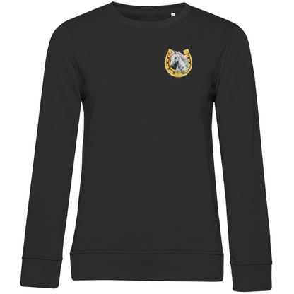 Pferdenliebe - Bio-Sweatshirt für Damen