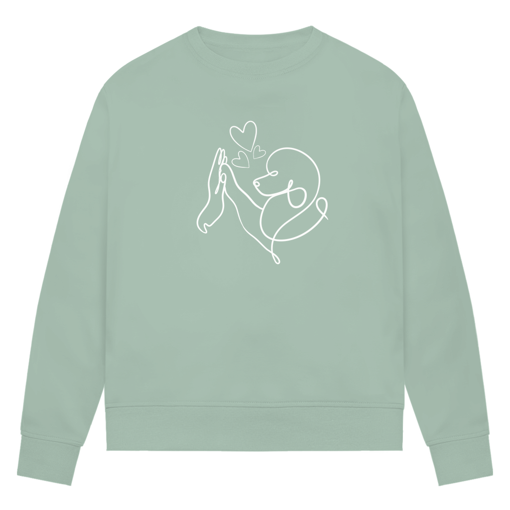 Pudelliebe - Bio-Sweatshirt für Damen