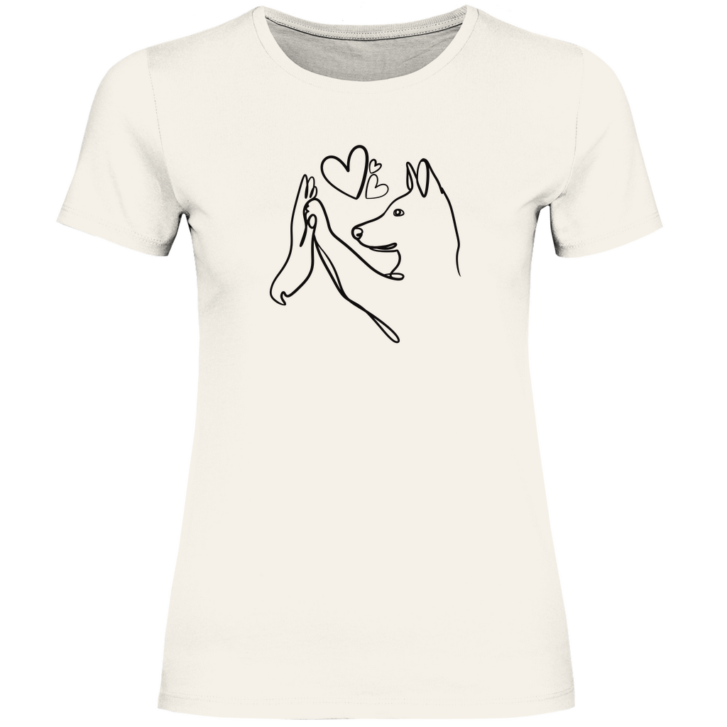 Wahre Liebe Stehohren - T-Shirt für Damen