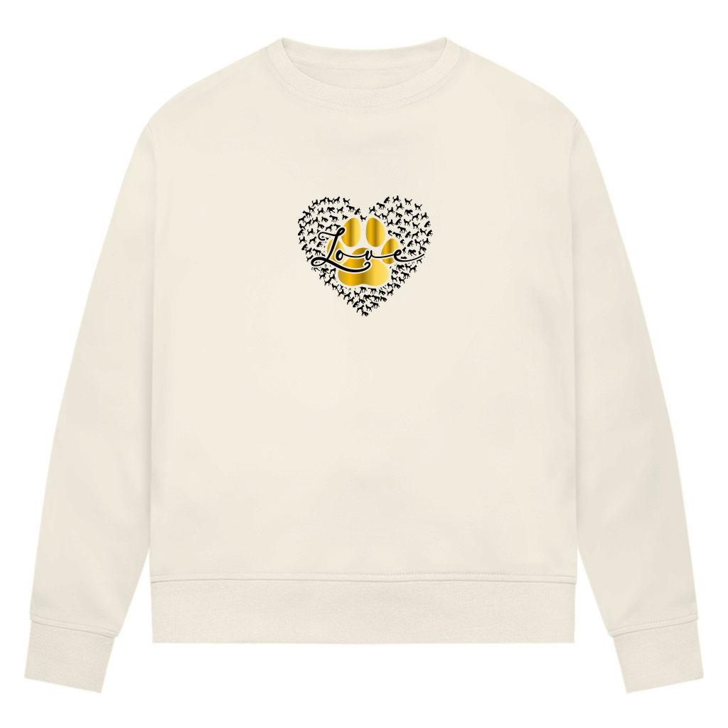 Love Dog - Bio-Sweatshirt für Damen
