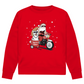 Biker Santa - Bio-Sweatshirt für Herren