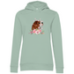 Flower Cavalier King Charles - Bio-Hoodie für Damen