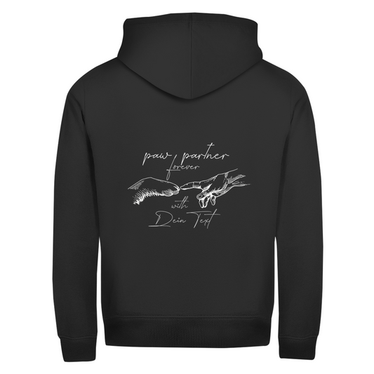 Herren Zipper Hoodie Paw Partner