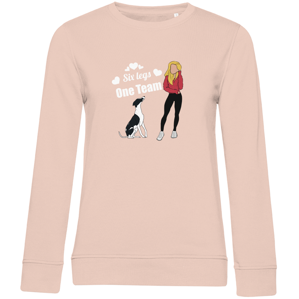 Sechs Beine - Bio-Sweatshirt für Damen