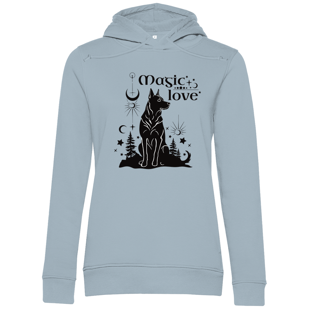 Magic Love - Bio Hoodie für Damen