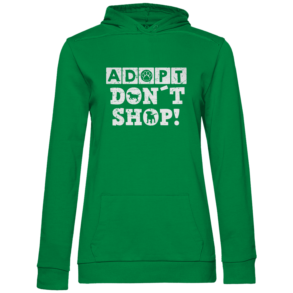 Adopt Don't Shop - Hoodie für Damen