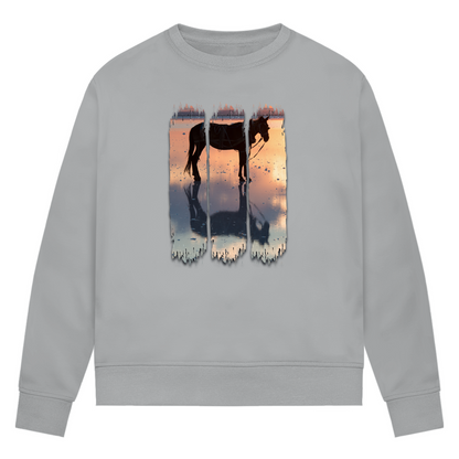 Magic Sunset - Bio-Sweatshirt für Damen