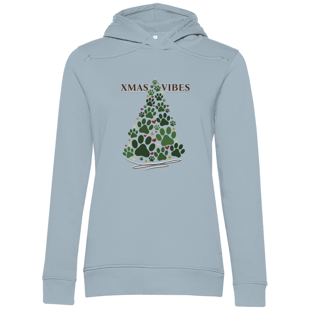 Xmas Vibes - Bio-Hoodie für Damen- Weihnachten