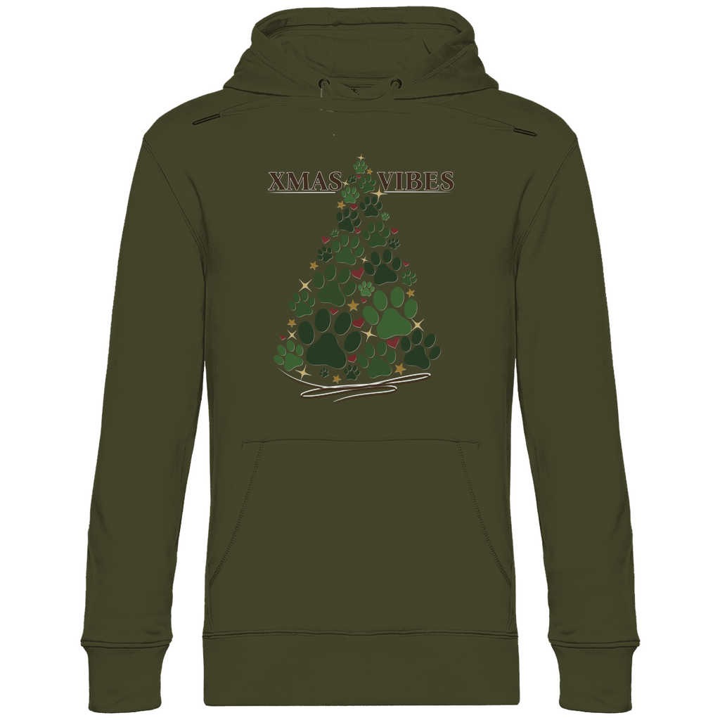 Xmas Vibes - Bio-Hoodie für Herren