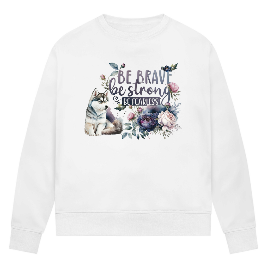 Be Strong - Bio-Sweatshirt für Damen