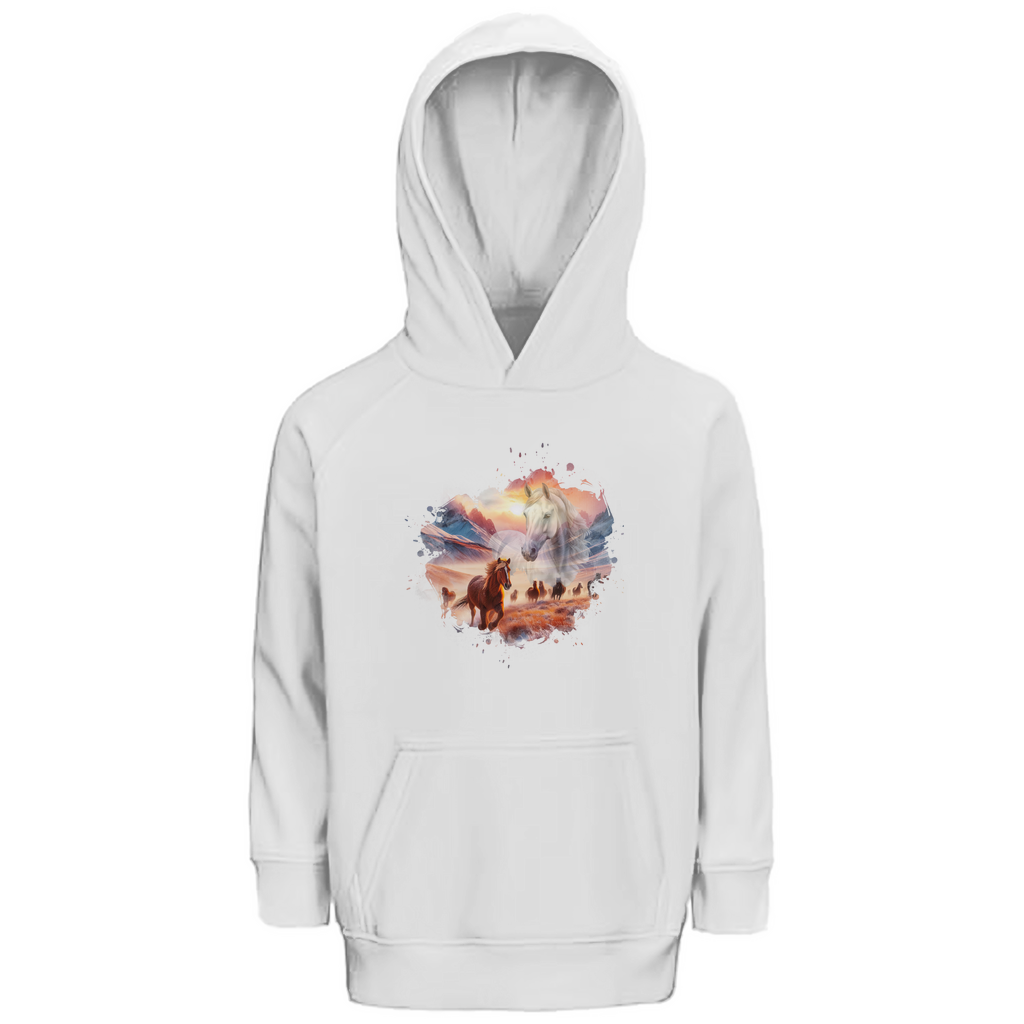 Magie und Freiheit - Bio Hoodie für Kinder