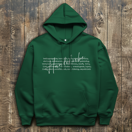 Herren Hoodie Hunde Liebe ist...