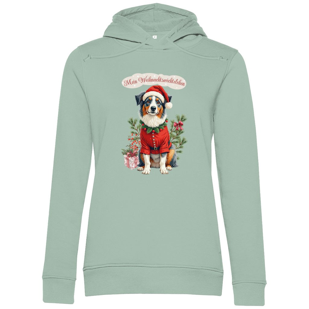 Weihnachtswichteln - Bio-Hoodie für Damen- Weihnachten