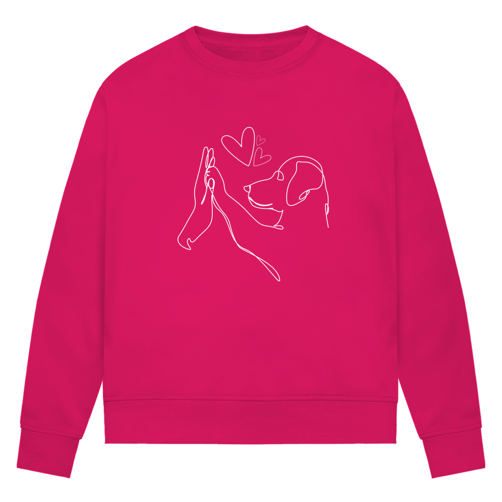 Wahre Liebe - Bio-Sweatshirt für Damen