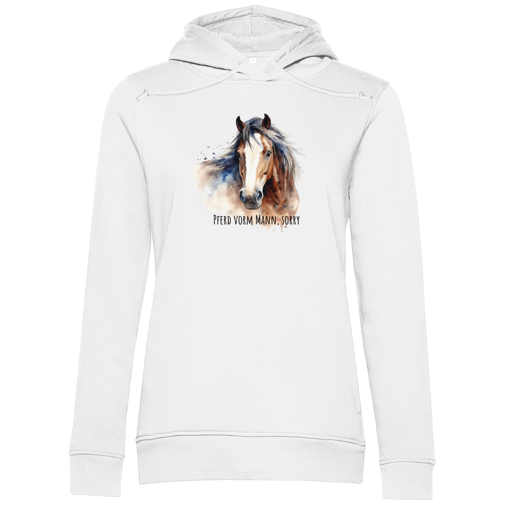 Pferd - Bio-Hoodie für Damen