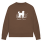 Poodle Mom - Bio-Sweatshirt für Damen