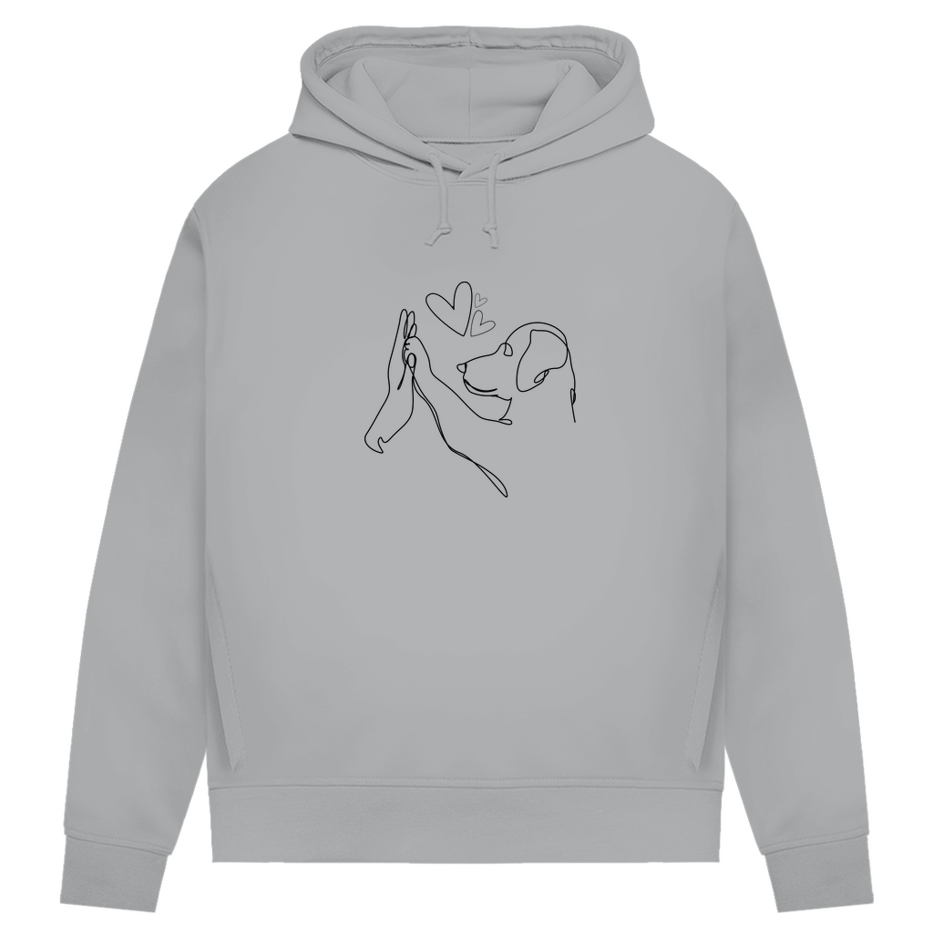 Wahre Liebe- Bio-Hoodie für Damen